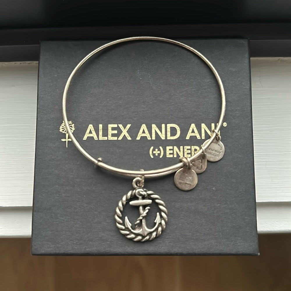 Alex and Ani anchor bracelet